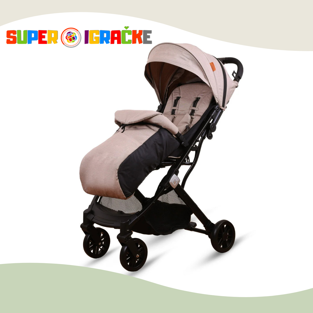 Jungle Quad kolica za bebe bež