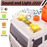 Kamion - Pauk na baterije sa autom