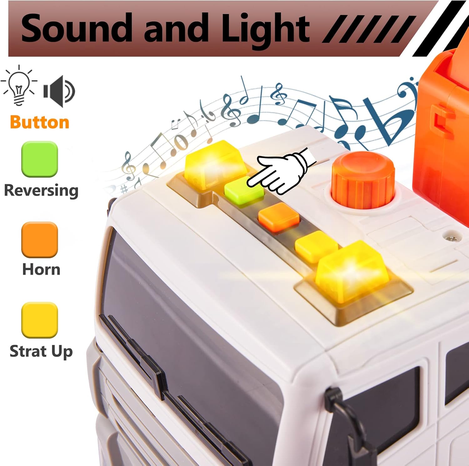 Kamion - Pauk na baterije sa autom