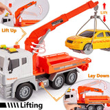 Kamion - Pauk na baterije sa autom