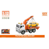 Kamion - Pauk na baterije sa autom