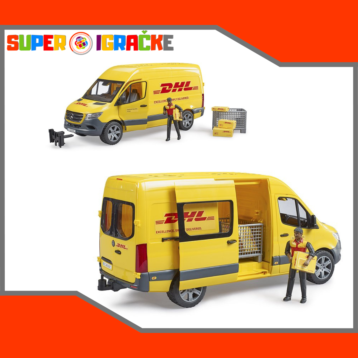 Kamion MB Sprinter DHL