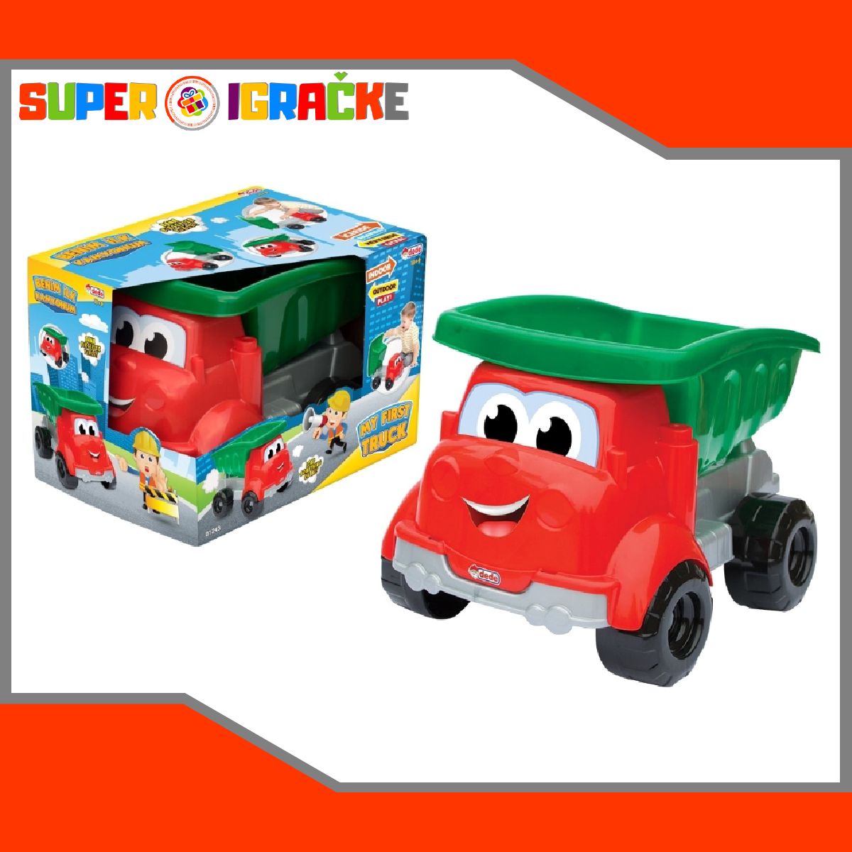 Kamion kiper u kutiji