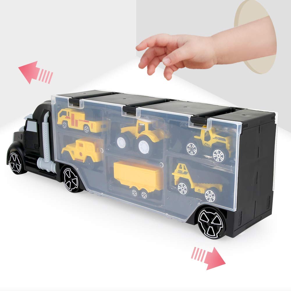 Kamion set sa mini mašinama