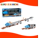 Kamion staza ispaljivač sa vozilom