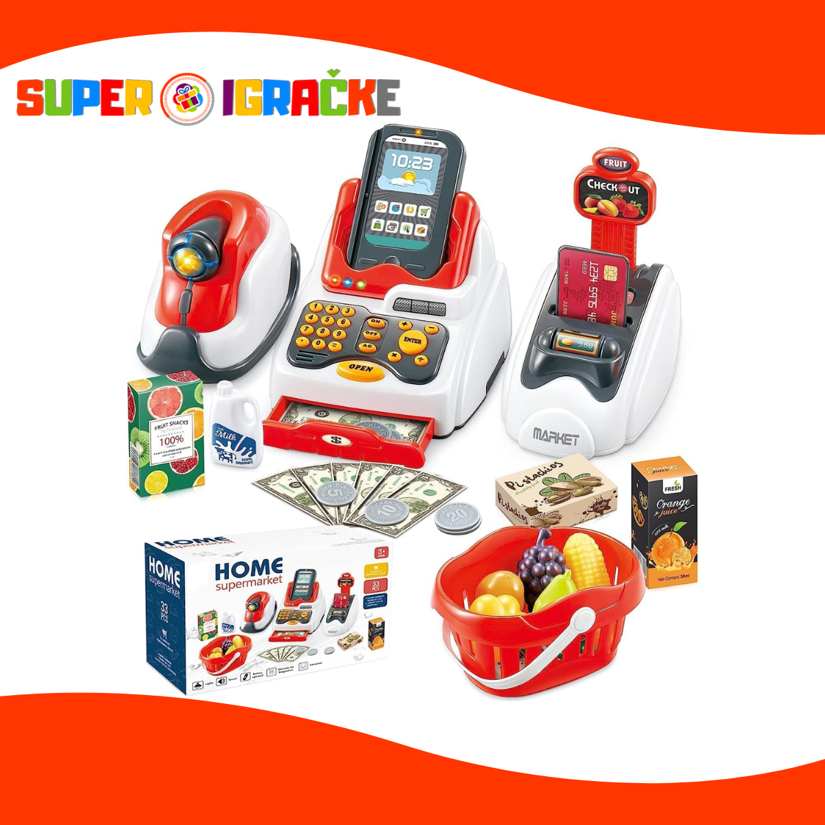 Kasa set 3 u 1 sa 24 dela