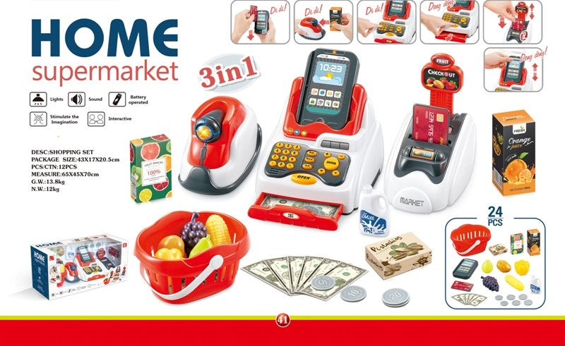 Kasa set 3 u 1 sa 24 dela