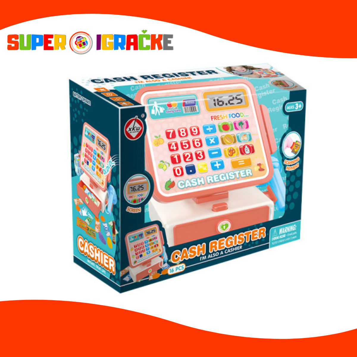 Kasica sa barkod čitačem