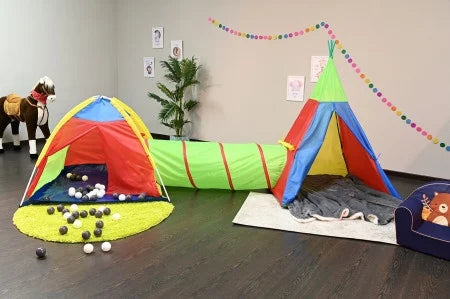 Knorrtoys šator vigvam i tunel Zenovia 3u1