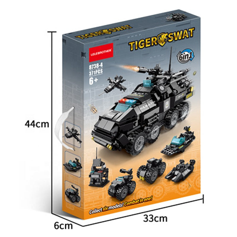 Kocke za slaganje - Policijsko vozilo 371 deo