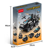 Kocke za slaganje - Policijsko vozilo 371 deo