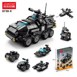 Kocke za slaganje - Policijsko vozilo 371 deo