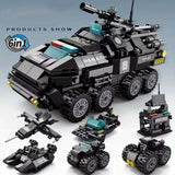 Kocke za slaganje - Policijsko vozilo 371 deo