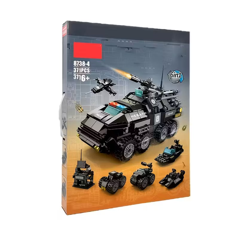 Kocke za slaganje - Policijsko vozilo 371 deo