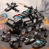 Kocke za slaganje - Policijsko vozilo 371 deo