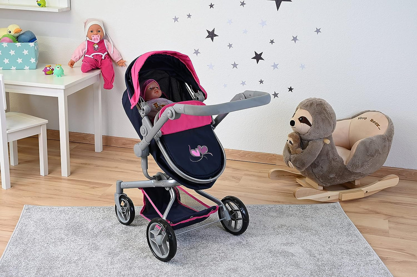 Kolica Knorr Boonk flying hearts