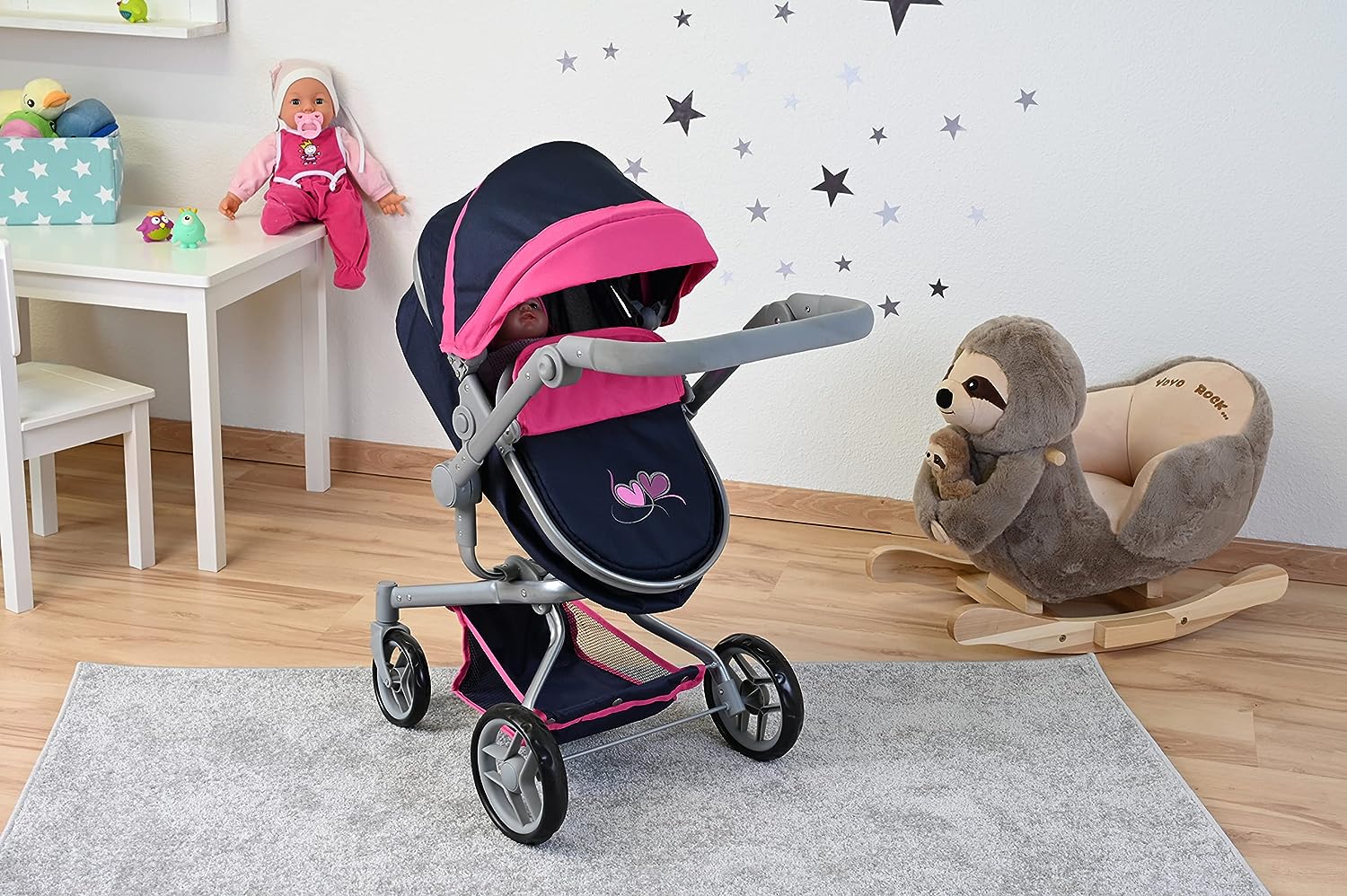 Kolica Knorr Boonk flying hearts