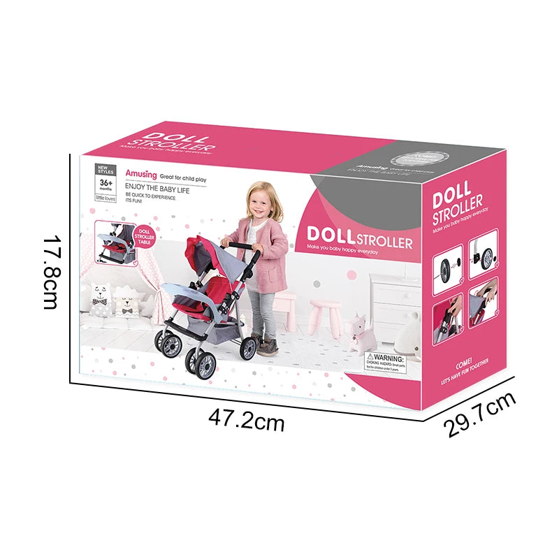 Kolica za lutke kišobran velika