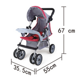 Kolica za lutke kišobran velika