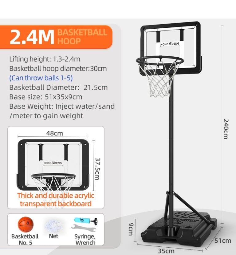 Košarkaški set sa metalnim košem