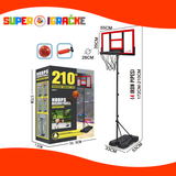 Koš na sklapanje 210cm