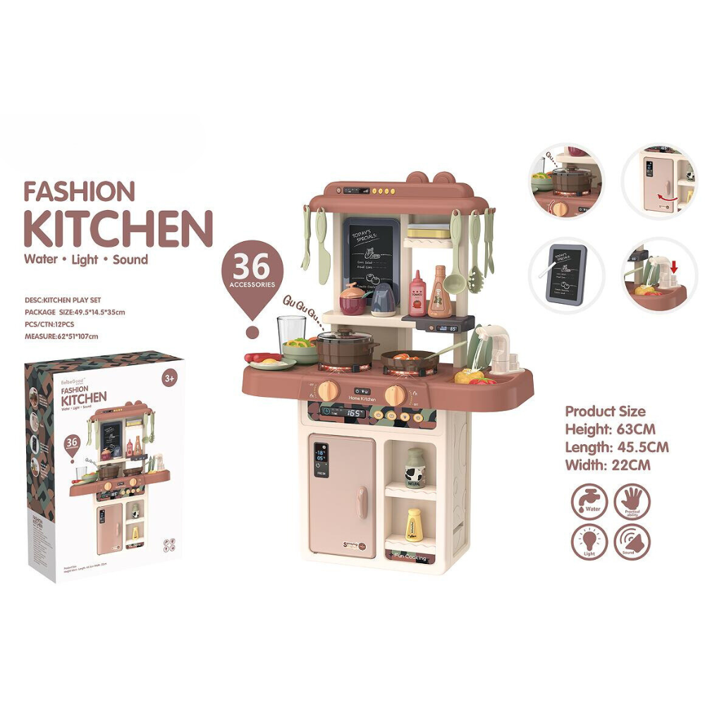 Kuhinja sa vodom, svetlosnim i zvučnim efektima