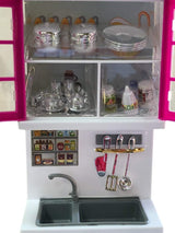 Kuhinjski set za igru roze