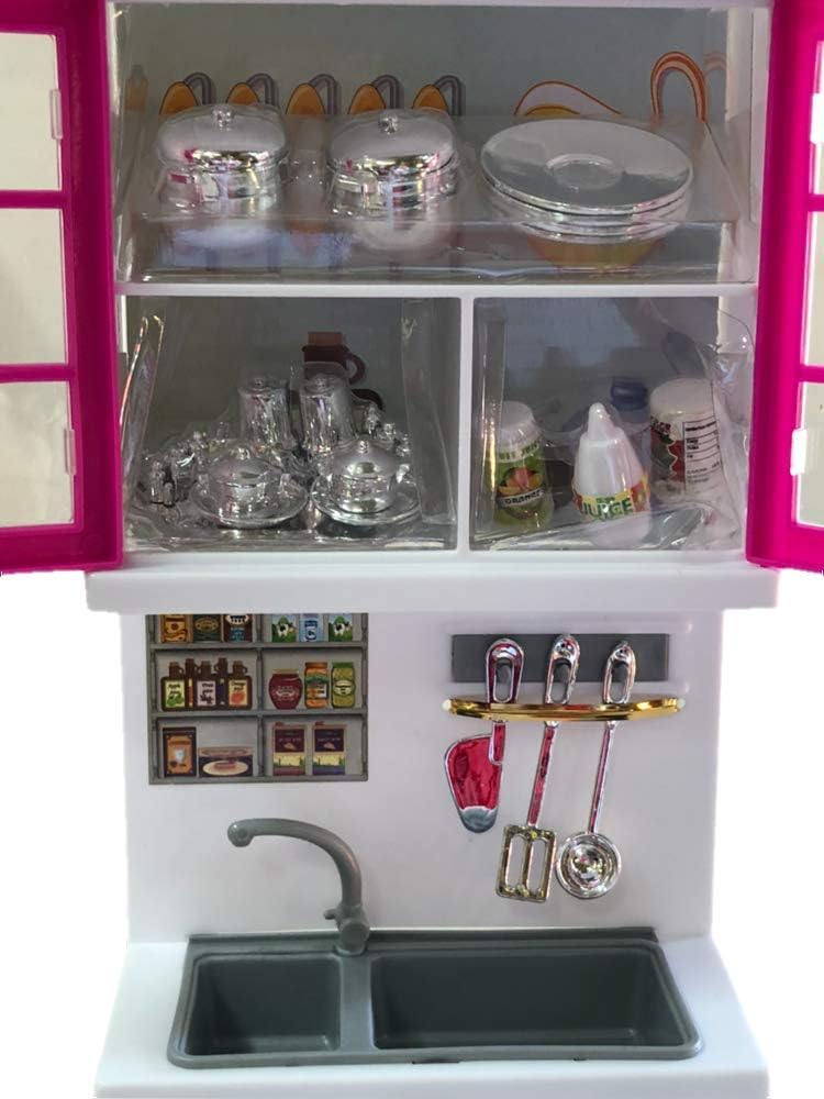 Kuhinjski set za igru roze