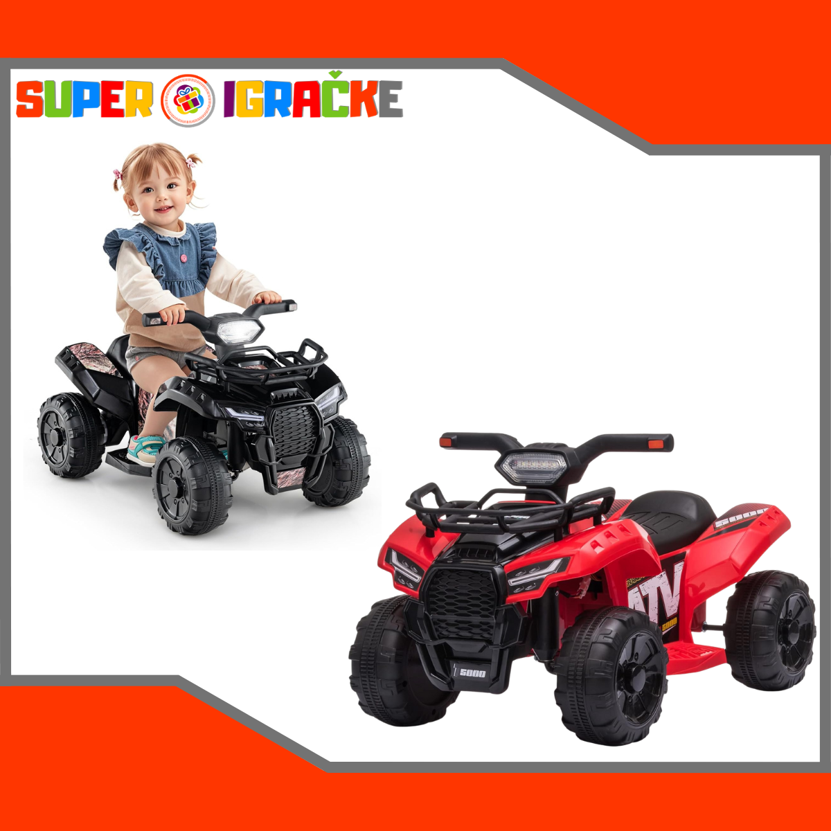 Kvad ATV na akumulator