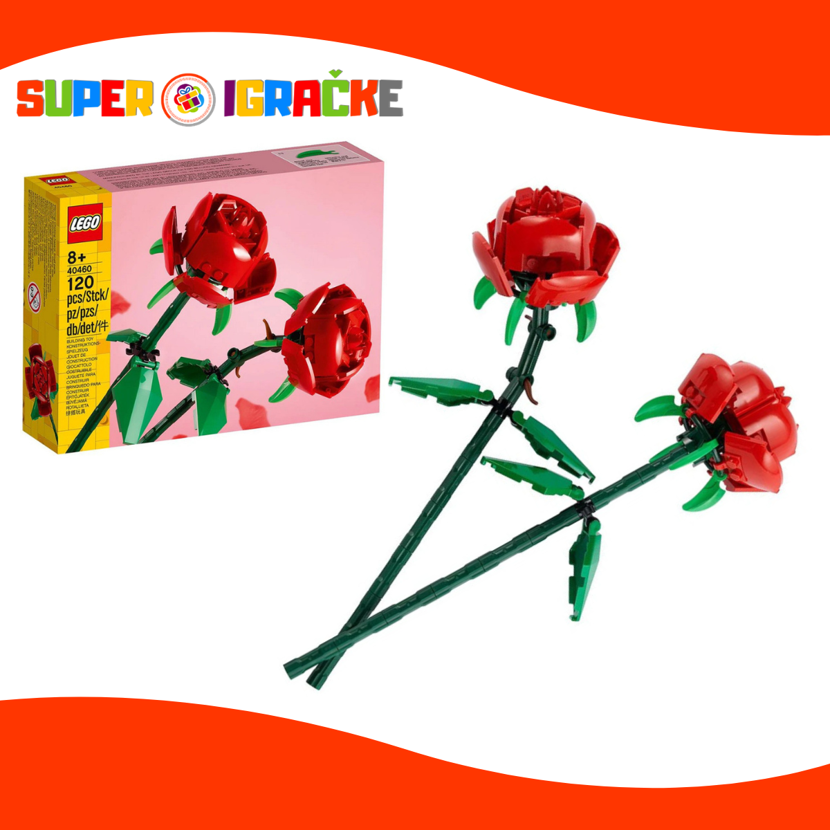 LEGO - Art flower roses
