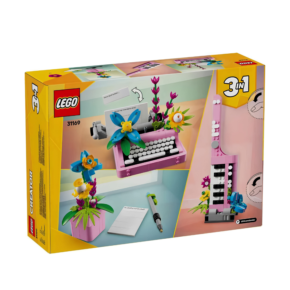 LEGO - Creator pisaća mašina sa cvetićima