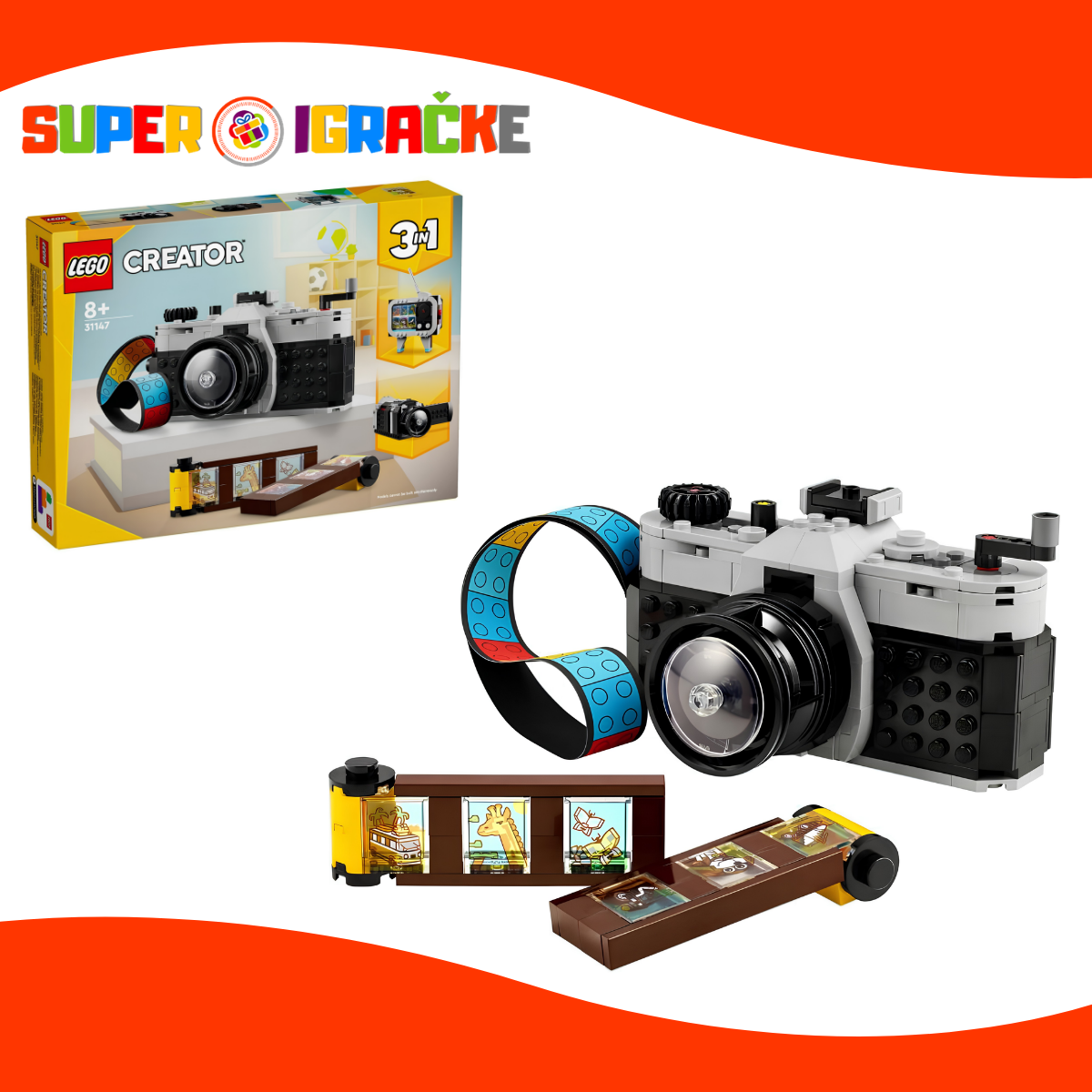 LEGO - Creator retro kamera