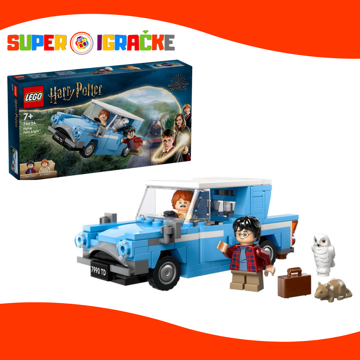 LEGO - Harry Potter Flying Ford Anglia