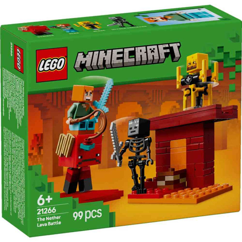 LEGO - Minecraft Nether Lava battle set
