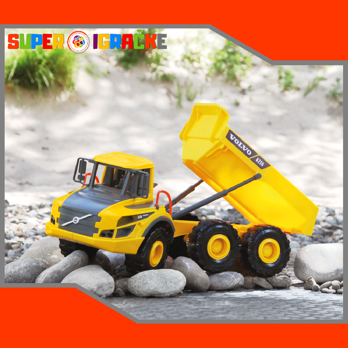 Lena Volvo kamion damper