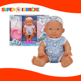 Lutka beba Ada i set za hranjenje