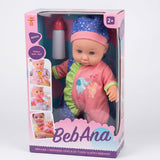 Lutka beba Slonče sa flašicom 30cm