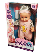 Lutka beba Žirafa sa flašicom 30cm