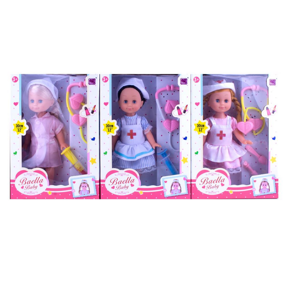 Lutka bolničarka 30cm