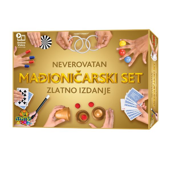 Mađioničarski set - 150 trikova zlatno izdanje