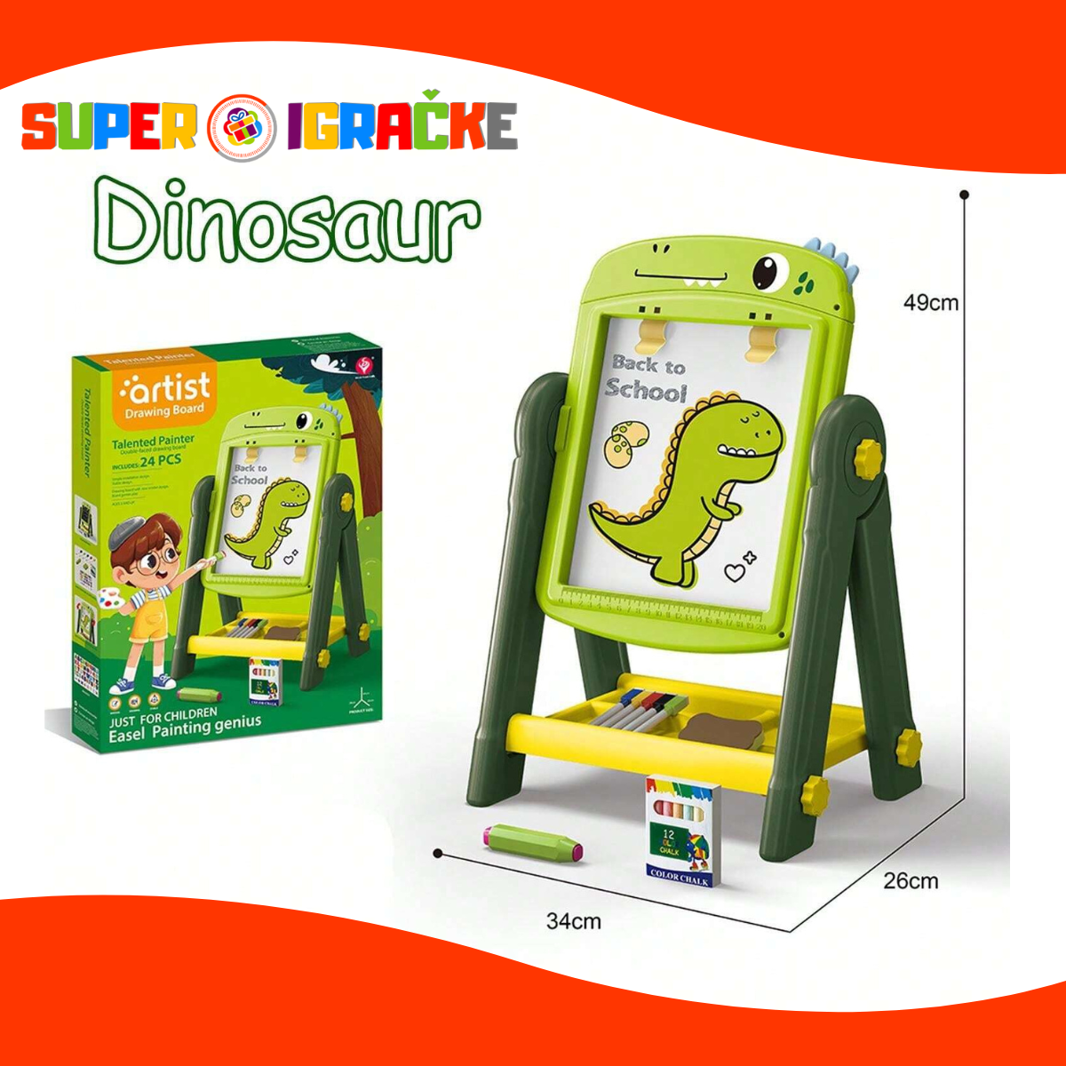 Magična tabla Dino