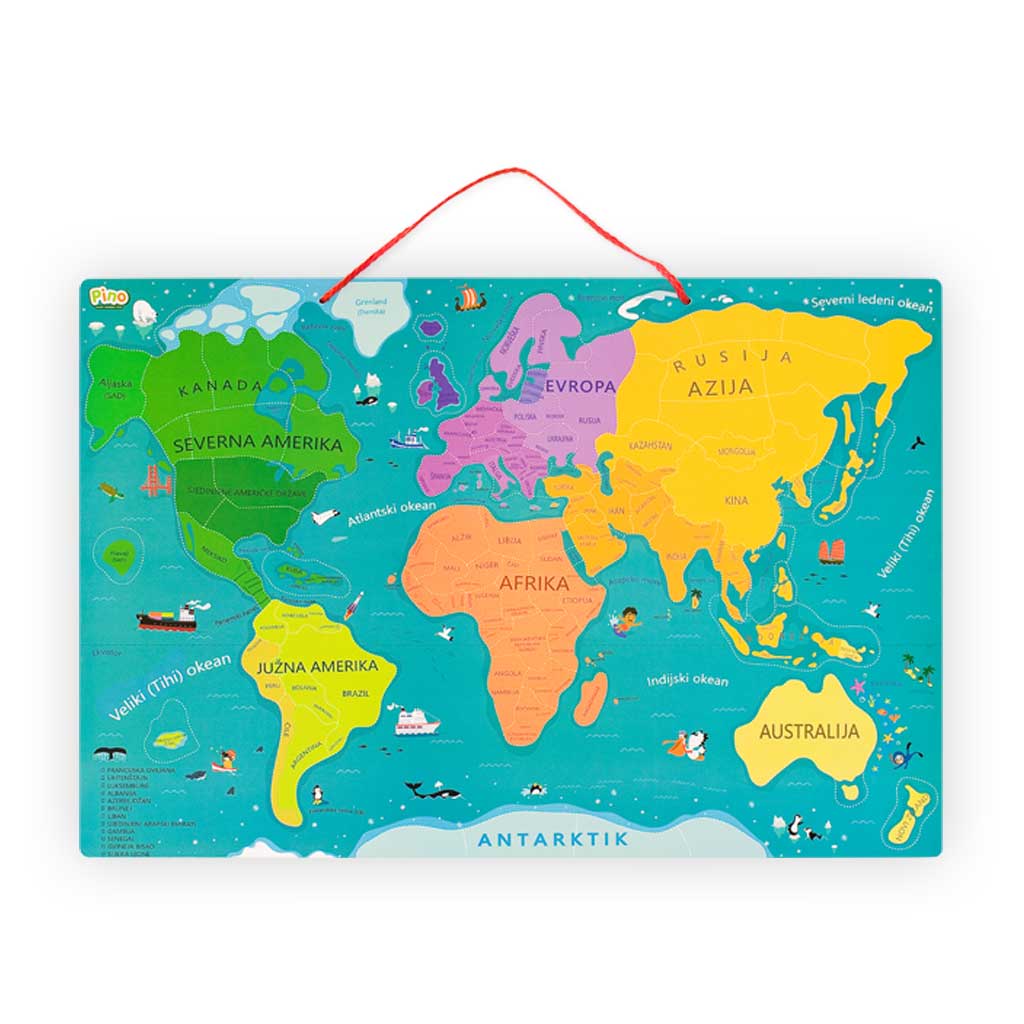Magnetna mapa sveta