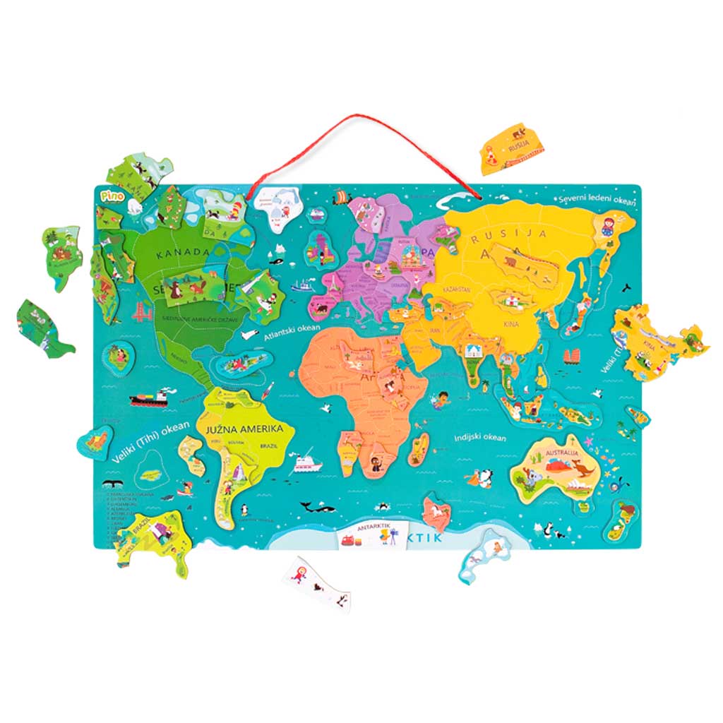 Magnetna mapa sveta