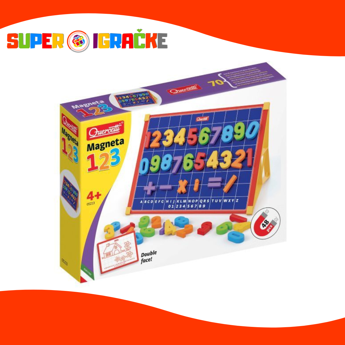 Magnetna tabla sa brojevima