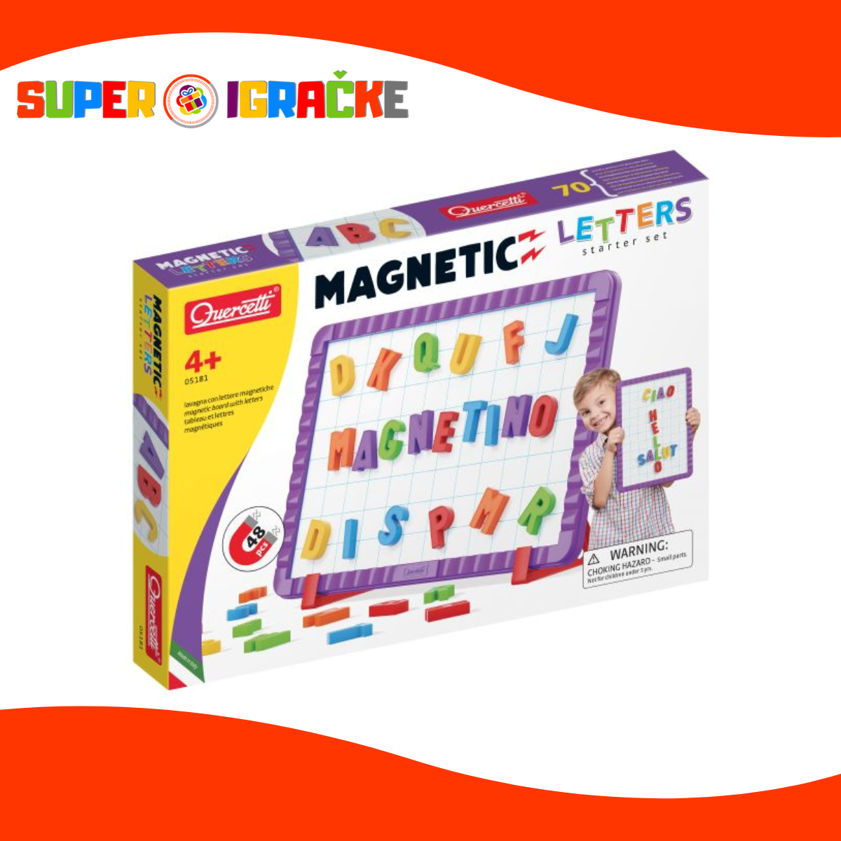 Magnetna tabla sa slovima