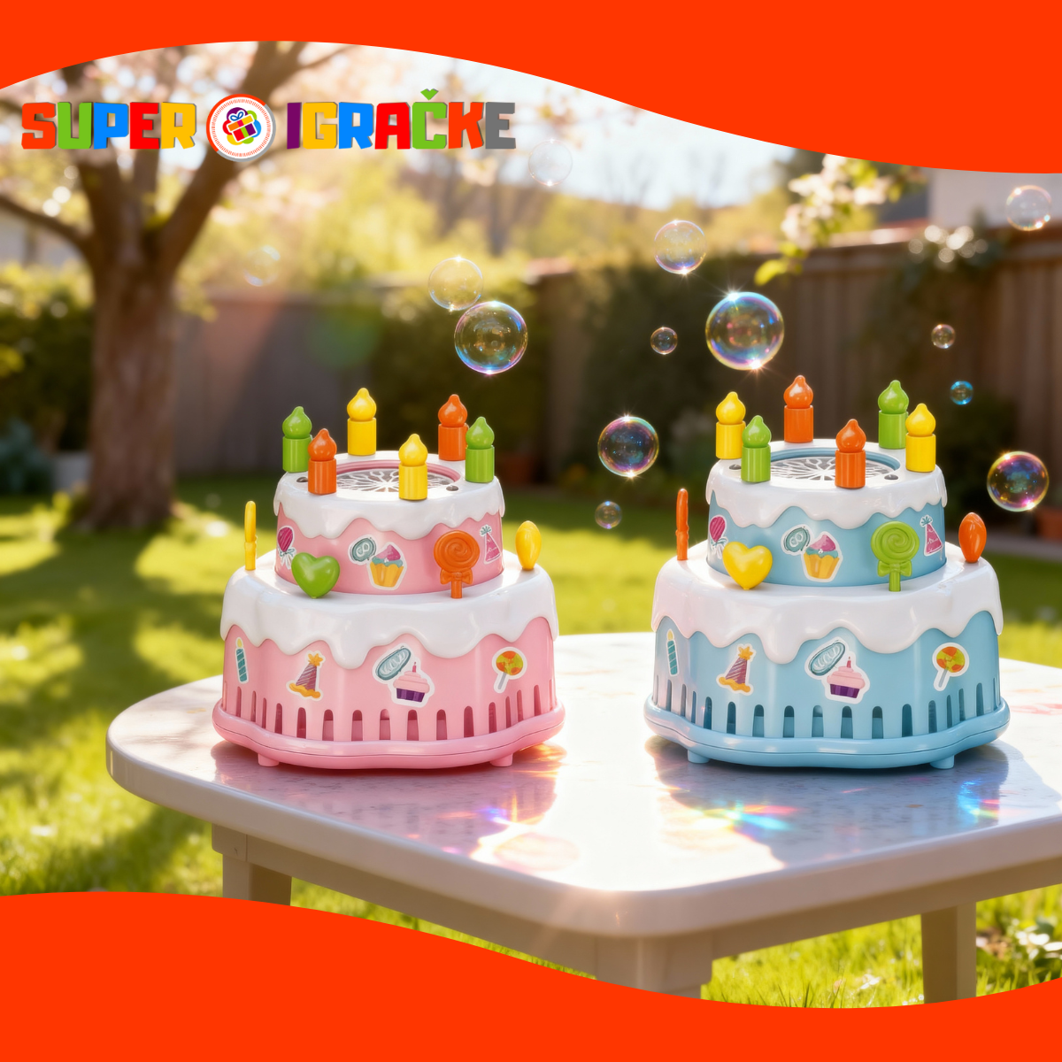 Mala rođendanska torta - sapunica