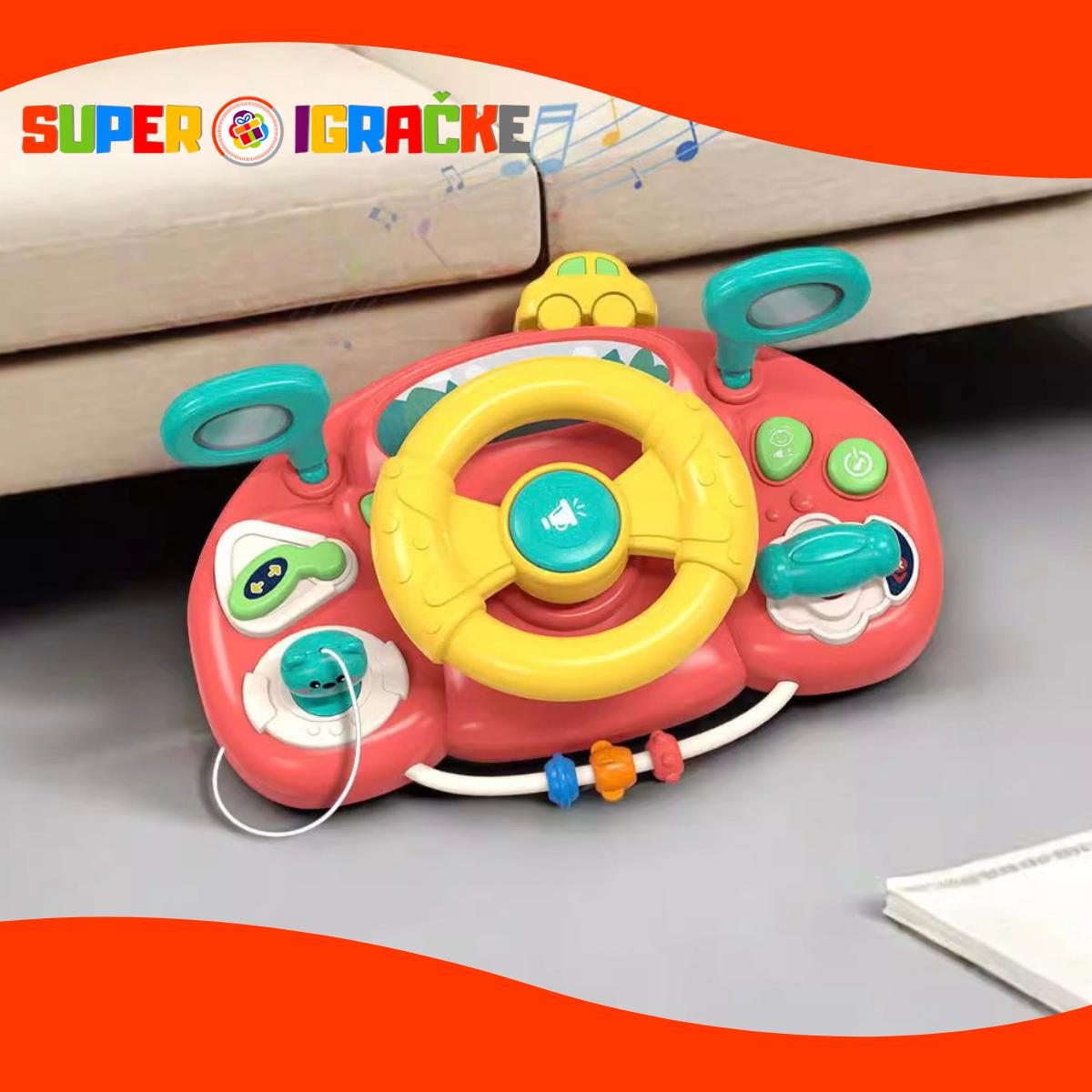 Mali volan - igračka za bebe