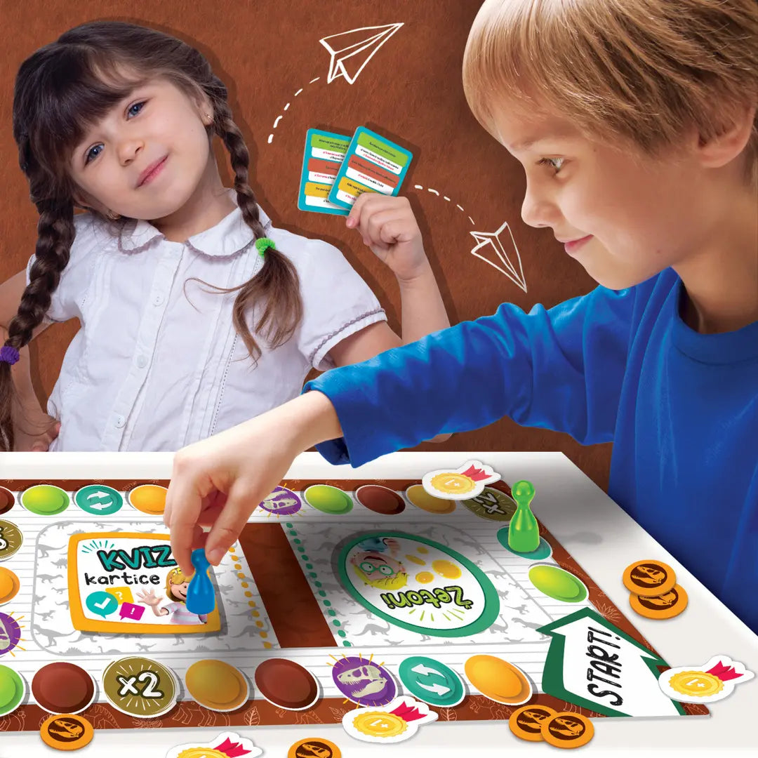 Mali genije edukativni set - Dinosaurusi i primati