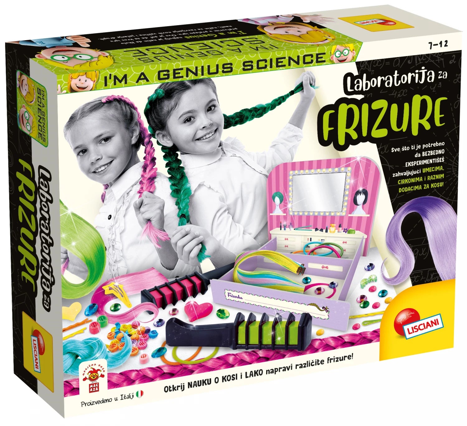 Mali genije set - Laboratorija za frizure