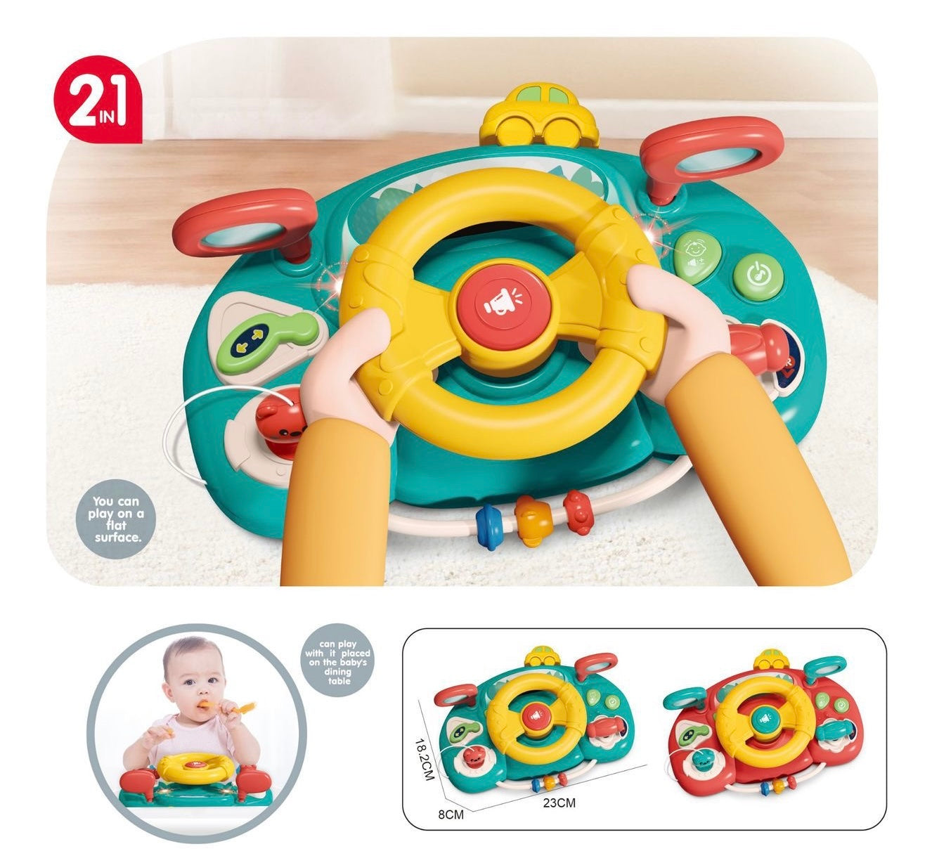 Mali volan - igračka za bebe